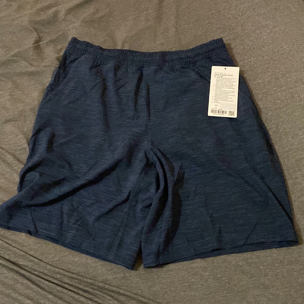 Mens blue lululemon shorts. Never been worn